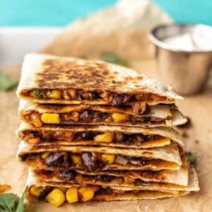 Hearty Black Bean Quesadillas