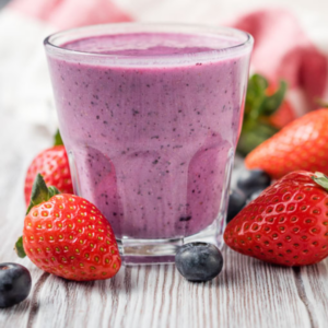 Blueberry Chia Seed Smoothie