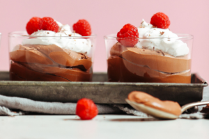 Naturally Sweetened Vegan Chocolate Mousse